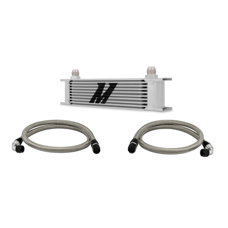 Mishimoto Universal 10 Row Oil Cooler Kit (Metal Braided Lines) - Image 7