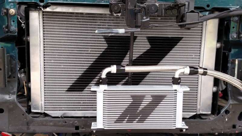 Mishimoto Universal 10 Row Oil Cooler Kit (Metal Braided Lines) - Image 12