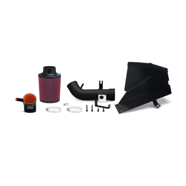 Alternative view of Mishimoto 06-11 Honda Civic Si Performance Air Intake w/ Heat Shield - Wrinkle Black
