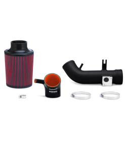 Alternative view of Mishimoto 06-11 Honda Civic Si Performance Air Intake - Wrinkle Black