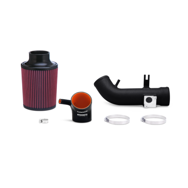 Alternative view of Mishimoto 06-11 Honda Civic Si Performance Air Intake - Wrinkle Black