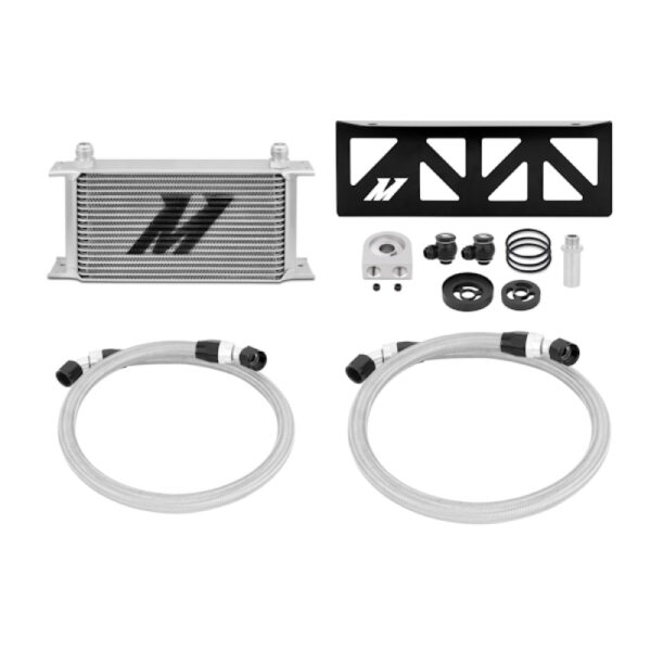 Alternative view of Mishimoto 13+ Subaru BRZ / 13+ Scion FR-S Oil Cooler Kit - Silver