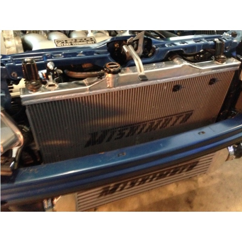 Mishimoto 02-04 Acura RSX Manual Aluminum Radiator - Image 9