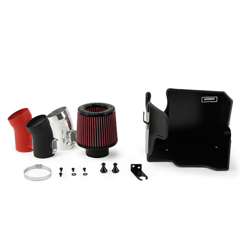 Mishimoto 14-16 Mini Cooper S 2.0L Performance Air Intake Kit - Wrinkle Red - Image 3