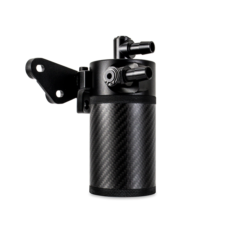 Mishimoto 2020+ Chevrolet Corvette C8 Baffled Oil Catch Can Kit (PCV Side) - Carbon Fiber - Image 9
