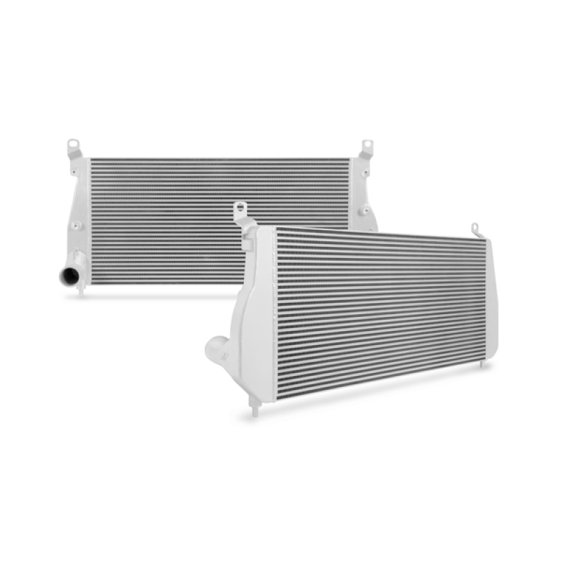 Mishimoto 02-04.5 Chevrolet 6.6L Duramax Intercooler Kit w/ Pipes (Silver) - Image 9