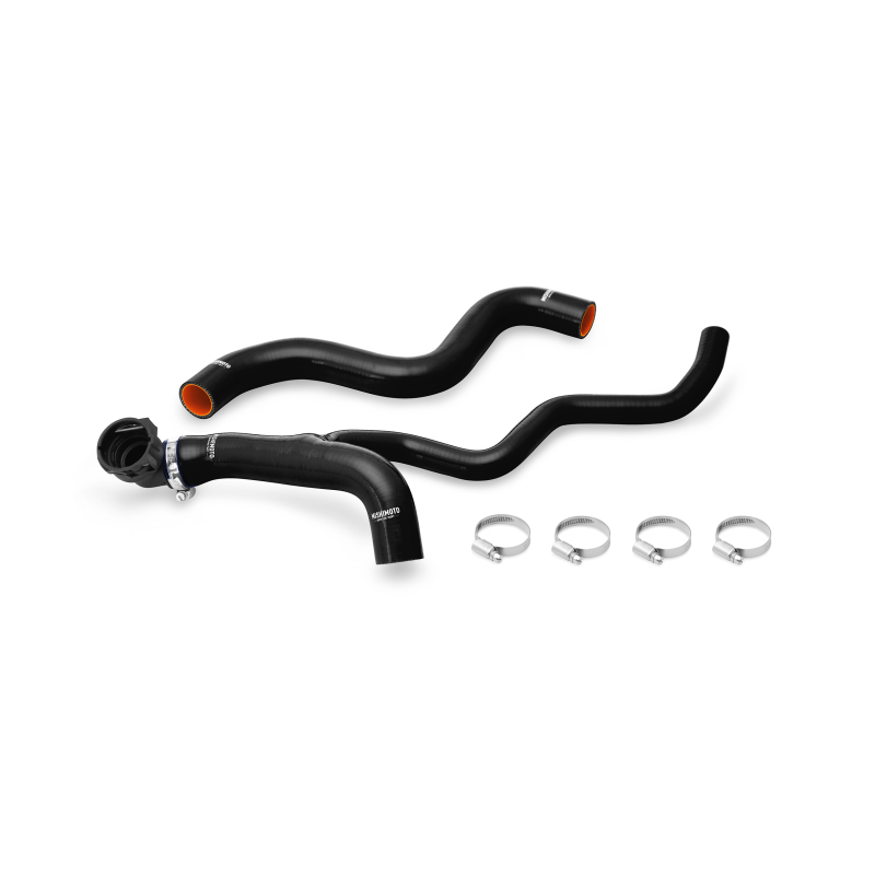 Mishimoto 2012+ Fiat 500 Non-Turbo Black Silicone Radiator Hose Kit - Image 3