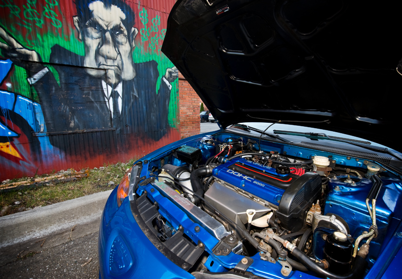 Mishimoto 95-99 Mitsubishi Eclipse Turbo Manual Aluminum Radiator - Image 11