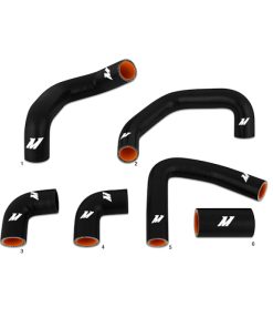 Alternative view of Mishimoto 90-95 Chevy Corvette ZR1 Black Silicone Hose Kit