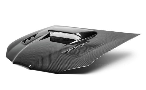 Alternative view of Seibon 06-07 Subaru WRX/STi CWII Carbon Fiber Hood