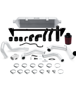 Alternative view of Mishimoto 2015-2016 Subaru WRX STI Front-Mount Intercooler Kit w/ Air Intake - Silver