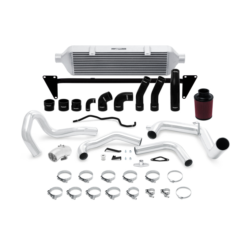 Mishimoto 2015-2016 Subaru WRX STI Front-Mount Intercooler Kit w/ Air Intake - Silver - Image 2