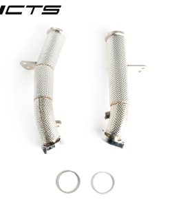 CTS TURBO RACE DOWNPIPE SET FOR MERCEDES BENZ C43 C400 C450 E43 E400 E450 WITH M276 ENGINE