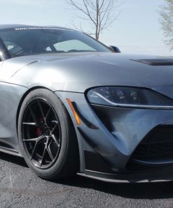 Alternative view of Carbon Polyweave Side Splitter Kit - Mk5 Toyota Supra