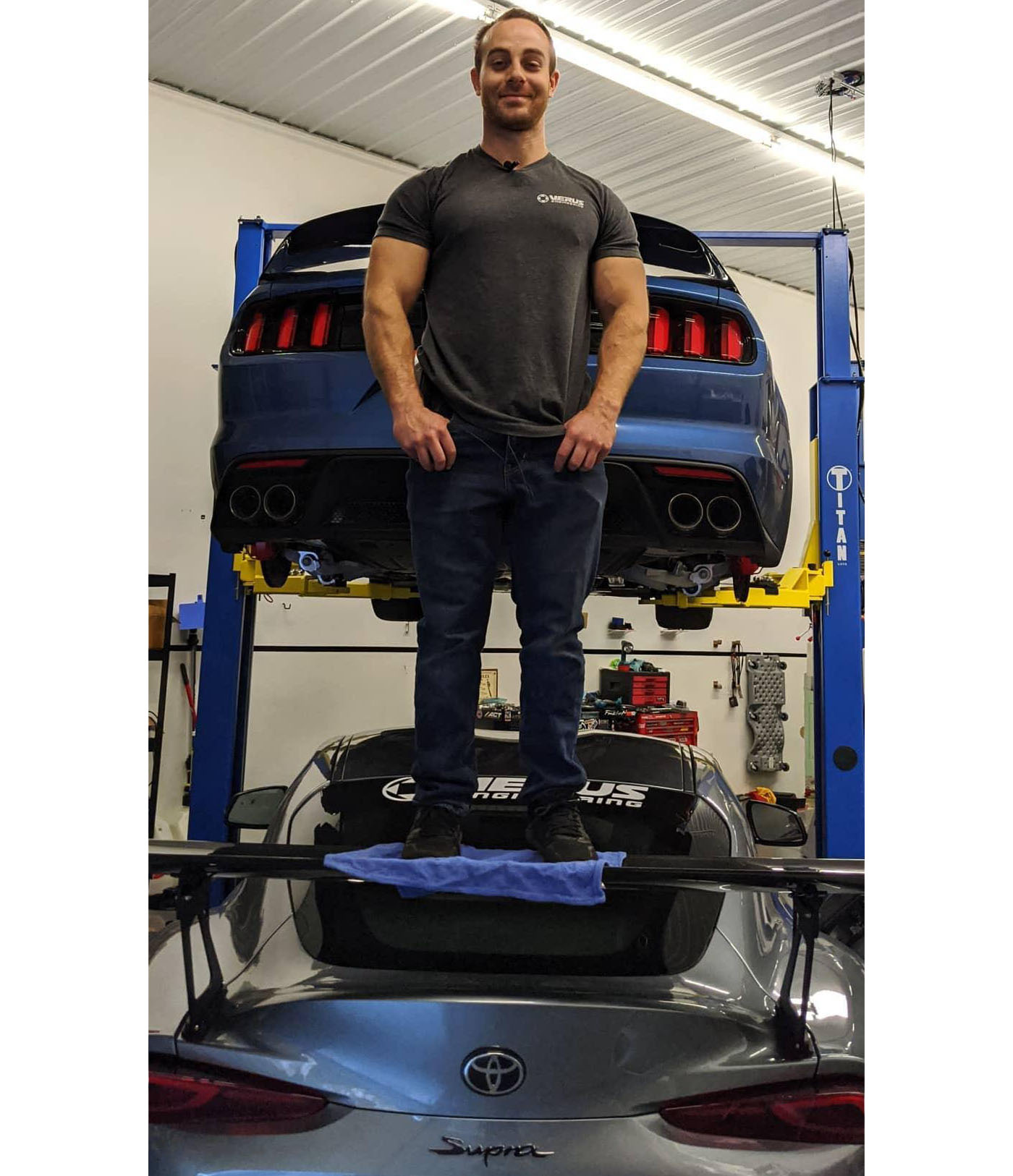 UCW Rear Wing Kit - Mk5 Toyota Supra - Image 3