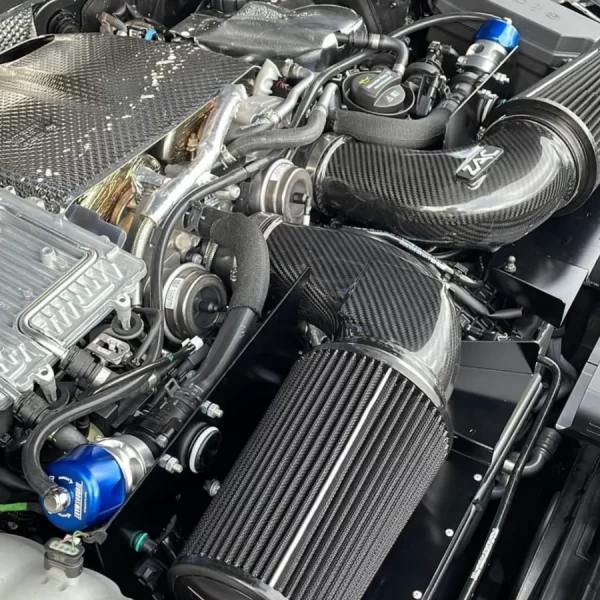 Alternative view of ZAC E63 AMG Cold Air Intake (W213)