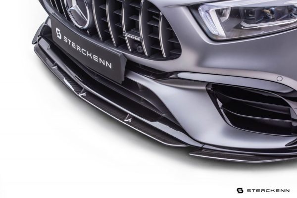 Alternative view of Sterckenn Carbon Fibre Front Lip for Mercedes A45 AMG 2020+ W177