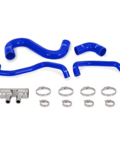 Mishimoto 2015+ Ford Mustang GT Silicone Lower Radiator Hose - Blue