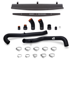 Mishimoto 2014-2016 Ford Fiesta ST 1.6L Front Mount Intercooler (Gold) Kit w/ Pipes (Black)