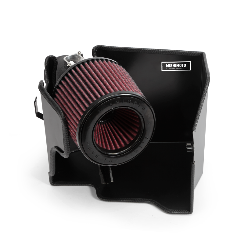Mishimoto 14-16 Mini Cooper S 2.0L Performance Air Intake Kit - Wrinkle Black - Image 5
