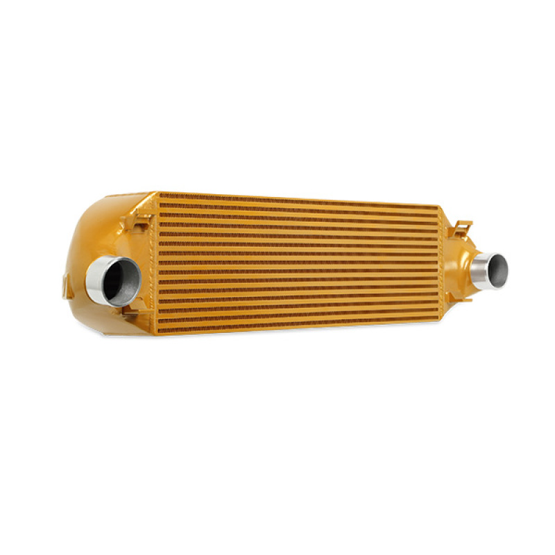 Mishimoto 2013+ Ford Focus ST Gold Intercooler w/ Polished Pipes - Image 10