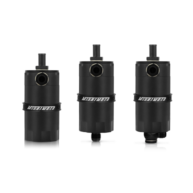 Mishimoto Universal Baffled Oil Catch Can - Black - Image 5
