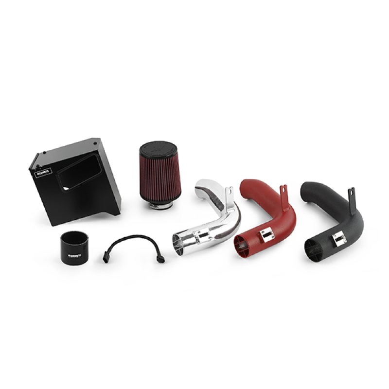 Mishimoto 15-16 Subaru WRX Performance Race Air Intake Kit - Wrinkle Red - Image 3