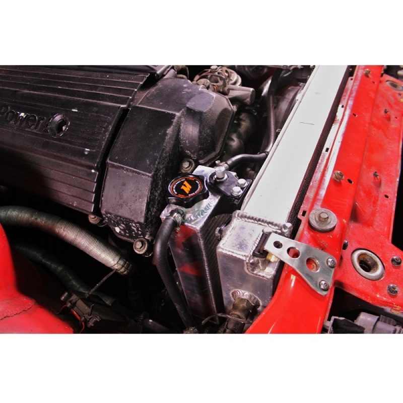 Mishimoto 92-99 BMW 3 Series Aluminum Coolant Expansion Tank - Black - Image 3