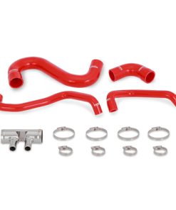 Mishimoto 2015+ Ford Mustang GT Silicone Lower Radiator Hose - Red