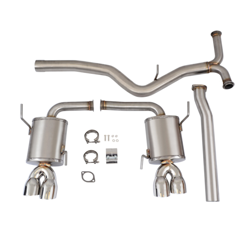 Mishimoto 2015 Subaru WRX 3in Stainless Steel Cat-Back Exhaust - Image 2