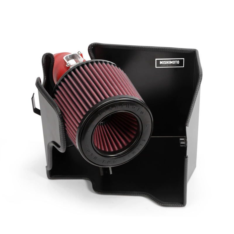 Mishimoto 14-16 Mini Cooper S 2.0L Performance Air Intake Kit - Wrinkle Red - Image 5