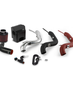 Alternative view of Mishimoto 2016 Ford Fiesta ST 1.6L Performance Air Intake Kit - Wrinkle Red