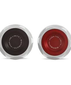 Alternative view of Mishimoto GM LS Engine Oil Filler Cap - Red