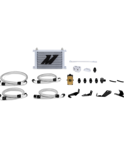 Mishimoto 04-06 Pontiac GTO 5.7L/6.0L Thermostatic Oil Cooler Kit - Silver