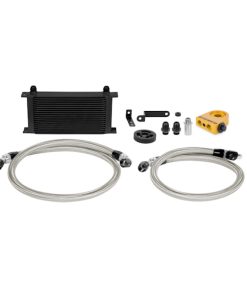 Mishimoto 08-14 Subaru WRX Thermostatic Oil Cooler Kit - Black