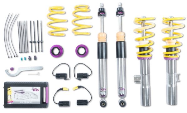 Alternative view of KW Coilover Kit V3 2020+ Mercedes CLA 35/CLA 45 Coupe 4WD w/ Electronic Dampers