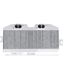 Alternative view of Mishimoto Subaru 08-15 WRX STi Top-Mount Intercooler Kit - Powder Coated Silver & Black Hoses