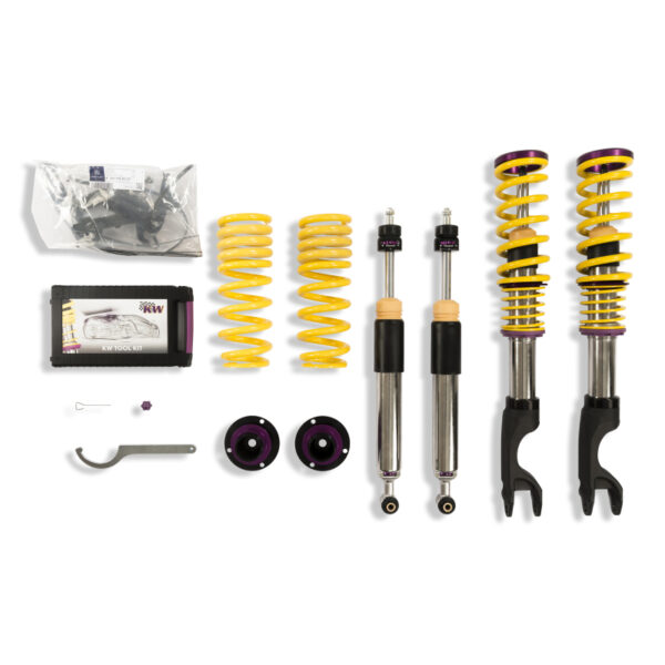 Alternative view of KW Coilover Kit V3 Mercedes C Class (W205) Coupe / Sedan 4MATIC (AWD) w/o EDC