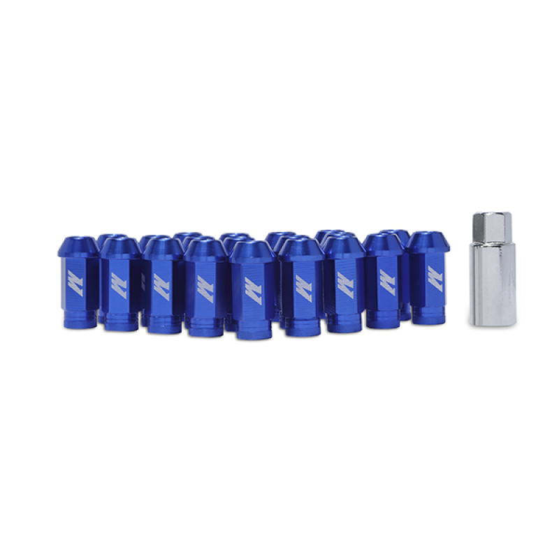 Mishimoto Aluminum Locking Lug Nuts M12 x 1.5 - Blue - Image 2