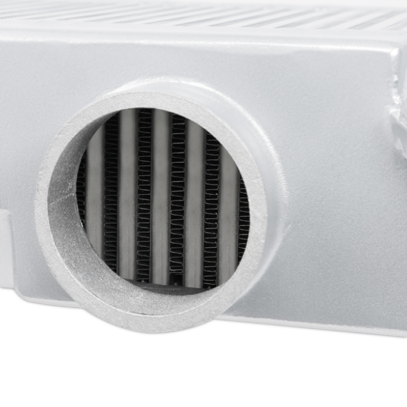 Mishimoto Subaru 08-15 WRX STi Top-Mount Intercooler Kit - Powder Coated Silver & Black Hoses - Image 9