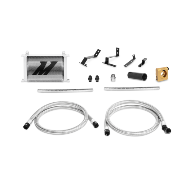 Alternative view of Mishimoto 2016+ Chevrolet Camaro 2.0t Thermostatic Oil Cooler Kit Silver