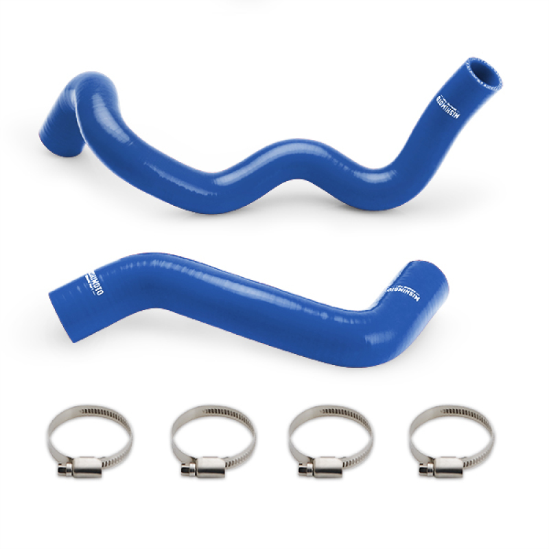 Mishimoto 2016+ Ford Focus RS Nitrous Blue Silicone Coolant Hose Kit - Image 3