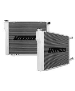 Mishimoto Universal Dual Pass Race Radiator 27x19x3 Inches Aluminum Radiator