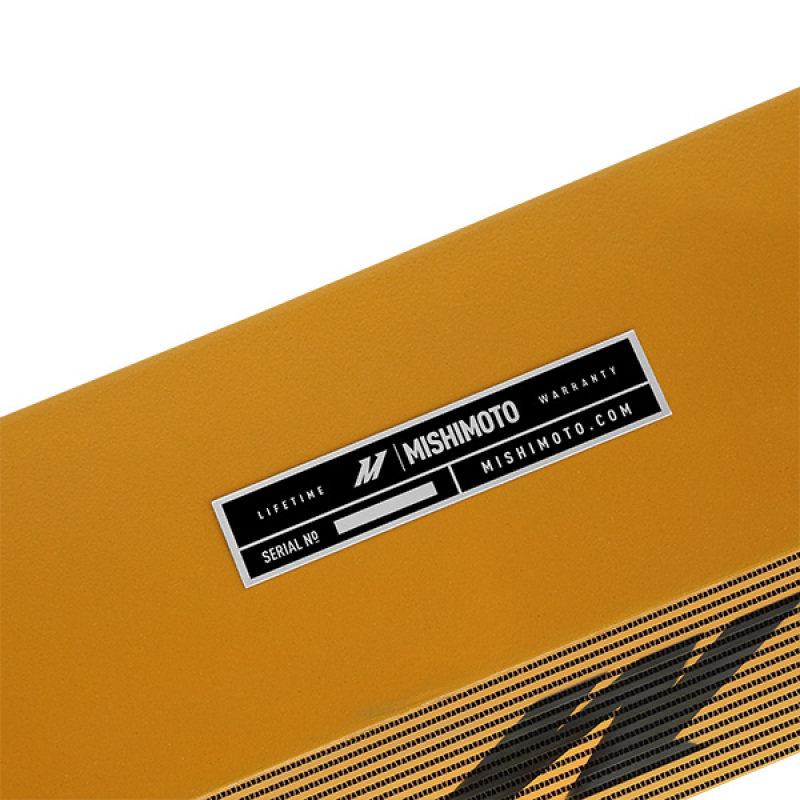 Mishimoto 2013+ Ford Focus ST Gold Intercooler w/ Polished Pipes - Image 11