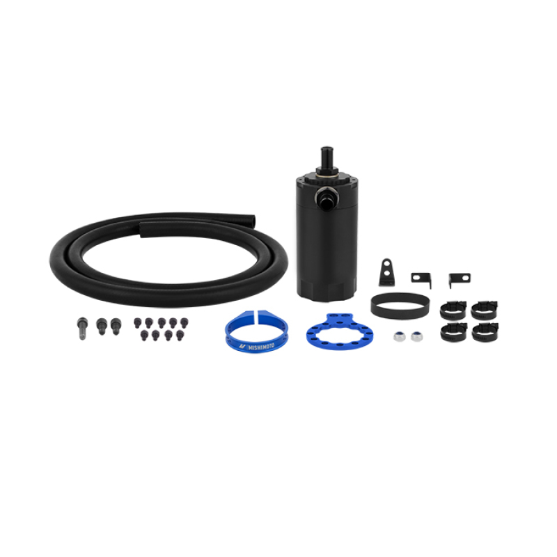 Mishimoto Universal Baffled Oil Catch Can - Blue - Image 8
