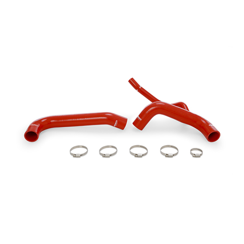 Mishimoto 2015+ Dodge Challenger / Charger SRT Hellcat Silicone Radiator Hose Kit - Red - Image 3
