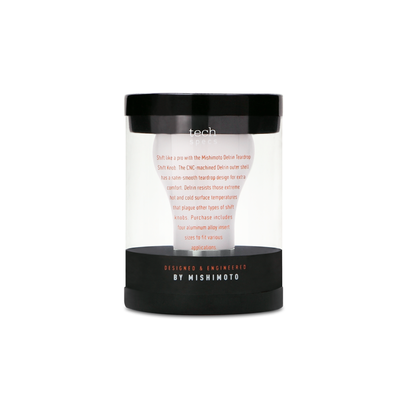 Mishimoto Teardrop Shift Knob - White - Image 12
