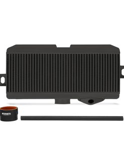 Mishimoto Subaru 08-15 WRX STi Top-Mount Intercooler Kit - Powder Coated Black & Black Hoses