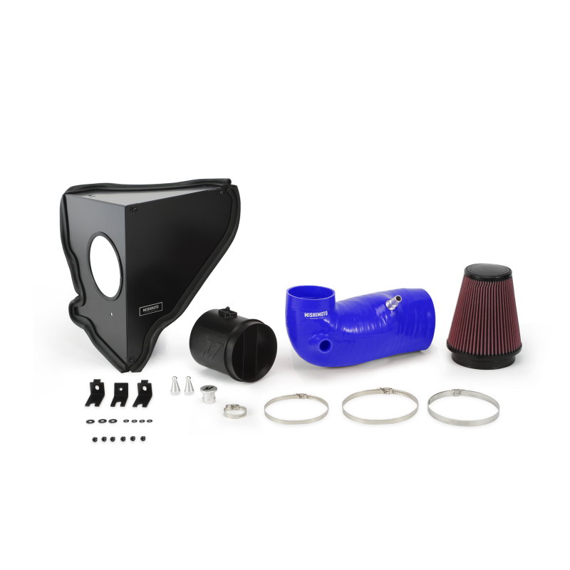 Mishimoto 2016 Chevy Camaro SS 6.2L Performance Air Intake - Blue - Image 4