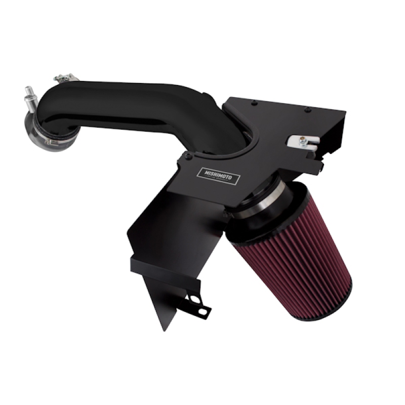 Mishimoto 2015 Ford Mustang Ecoboost Performance Intake - Wrinkle Black - Image 4